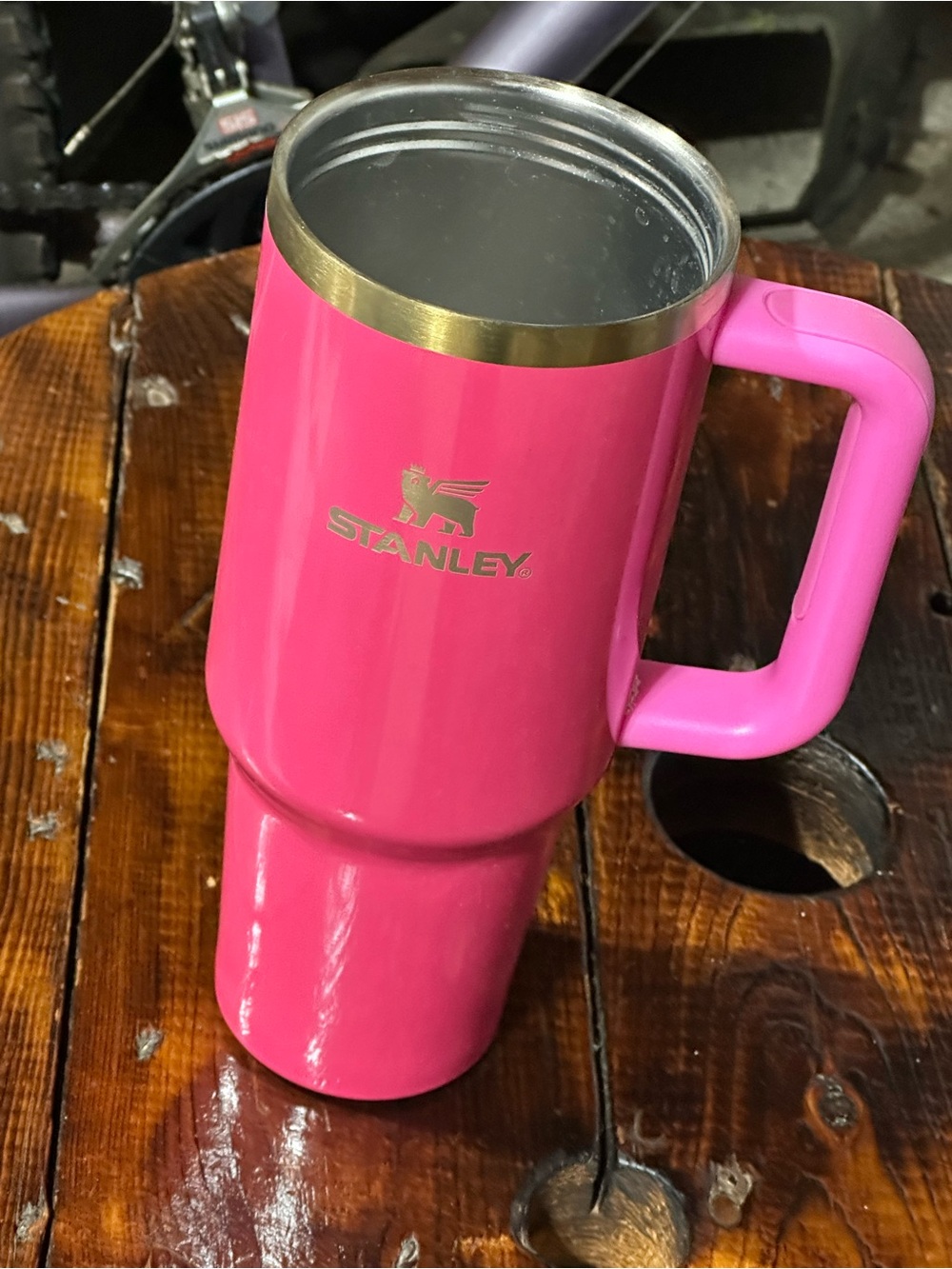 Stanley Limited Edition Quencher H2.0 Flowstate Tumbler40 Oz Pink Parade no lid